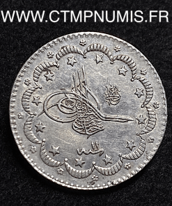 ,TURQUIE,5,PIASTRES,ARGENT,1293,(11),TTB+,