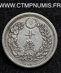 ,JAPON,10,SEN,ARGENT,1876,(9),TTB,