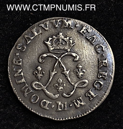 ,MONNAIE,ROYALE,LOUIS,XIV,4,SOLS,AUX,2,L,ARGENT,1695,M,TOULOUSE,