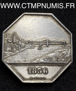 ,JETON,ARGENT,PONT,DE,BEAUREGARD,AIN,1836,