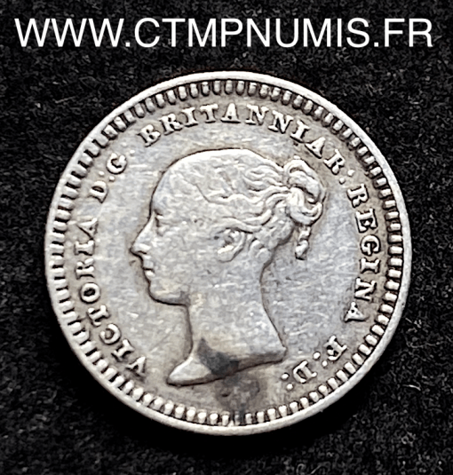 ,GRANDE,BRETAGNE,1,1/2,PENNY,ARGENT,1843,