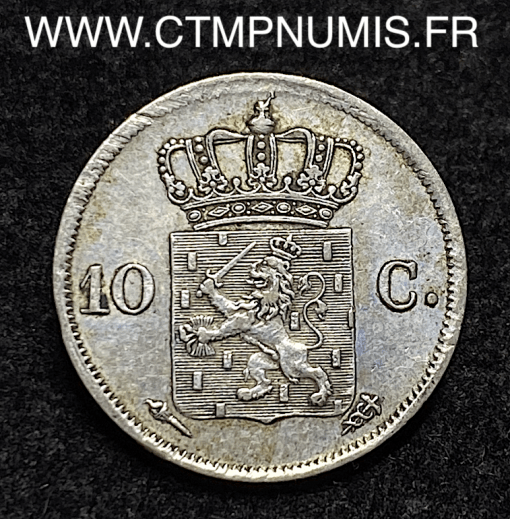 ,MONNAIE,PAYS,BAS,10,CENTS,ARGENT,1827,TTB+,