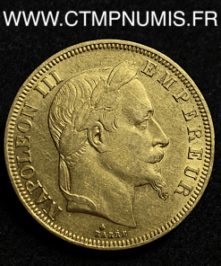 ,50,FRANCS,OR,NAPOLEON,III,1866,STRASBOURG,