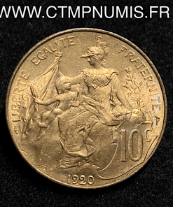 ,10,CENTIMES,DANIEL,DUPUIS,1920,SPL,