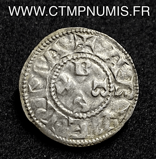 ,AUVERGNE,DENIER,ARGENT,CLERMONT,URBS,