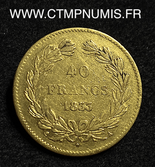 ,40,FRANCS,OR,LOUIS,PHILIPPE,1833,A,PARIS,