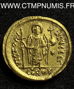 ,JUSTINIEN,SOLIDUS,OR,CONSTANTINOPLE,