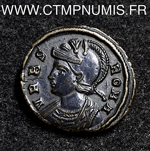 ,MONNAIE,ROMAINE,EMPIRE,CONSTANTIN,NUMMUS,URBS,ROMA,LA,LOUVE,TREVES,