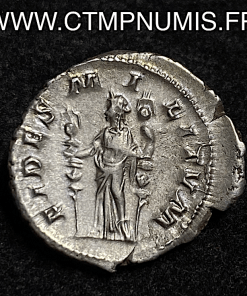 ,MONNAIE,EMPIRE,ROMAINE,MAXIMIN,I°,DENIER,ARGENT,FIDES,MILITUM,