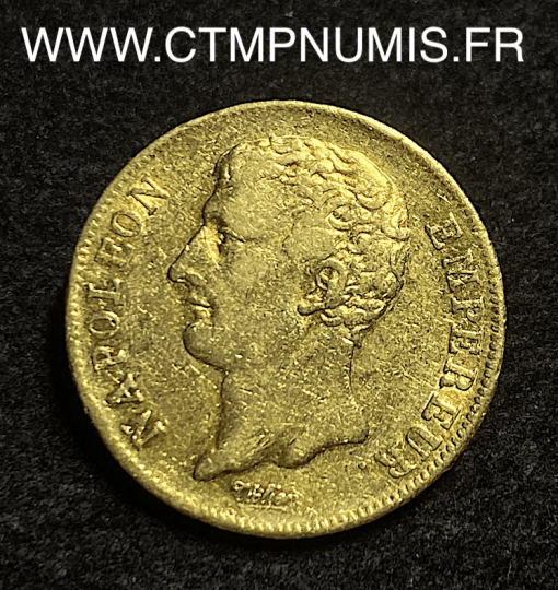 ,20,FRANCS,OR,NAPOLEON,EMPEREUR,AN,12,PARIS,