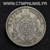 ,5,FRANCS,ARGENT,NAPOLEON,III,1863,A,PARIS,