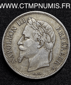 ,MONNAIE,5,FRANCS,ARGENT,NAPOLEON,III,1863,A,PARIS,