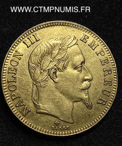 ,100,FRANCS,OR,NAPOLEON,III,1863,STRASBOURG,