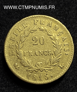 ,20,FRANCS,OR,LES,CENT,JOURS,1815,L,BAYONNE,