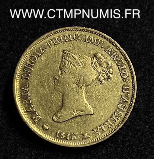 ,ITALIE,PARME,20,LIRE,OR,MARIE,LOUISE,1815,