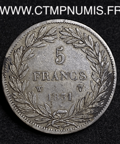 ,5,FRANCS,ARGENT,LOUIS,PHILIPPE,1831,W,LILLE,