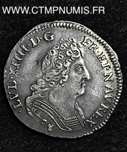 ,LOUIS,XIV,1/20,ECU,ARGENT,1710,M,TOULOUSE,