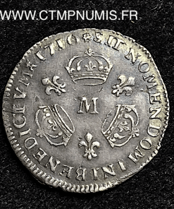 ,LOUIS,XIV,1/20,ECU,ARGENT,1710,M,TOULOUSE,