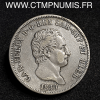 ,ITALIE,5,LIRE,ARGENT,CHARLES,FELIX,1830,TURIN,