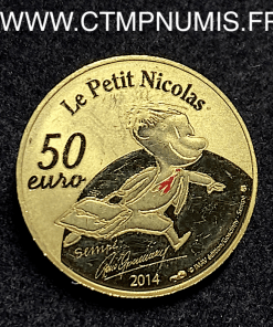 ,50,EURO,OR,LE,PETIT,NICOLAS,BICOLORE,2014,