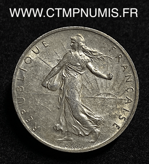 ,MONNAIE,2,FRANCS,ARGENT,SEMEUSE,1898,SUP,