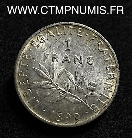 ,1,FRANC,ARGENT,SEMEUSE,1899,SPL,