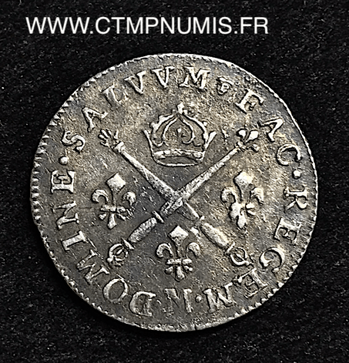 ,LOUIS,XIV,10,SOLS,AUX,INSIGNES,1704,TOULOUSE,