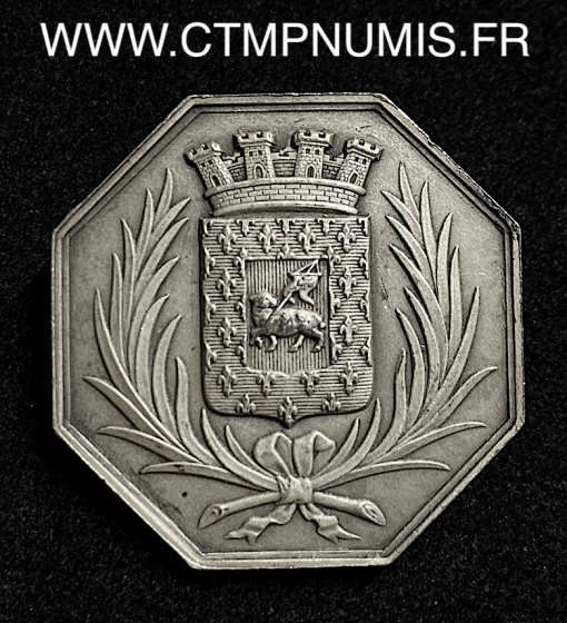 ,JETON,ARGENT,EPARGNE,DE,CARCASSONNE,1834,