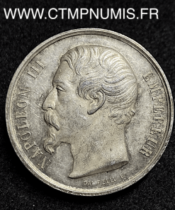 ,JETON,ARGENT,NAPOLEON,III,1820,AUDE,