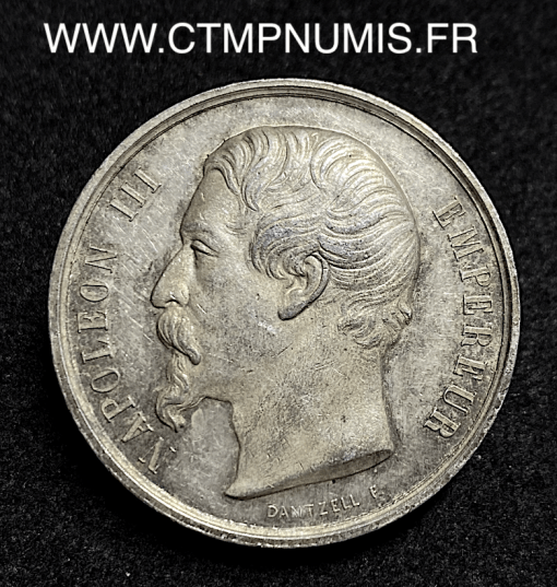 ,JETON,ARGENT,NAPOLEON,III,1820,AUDE,