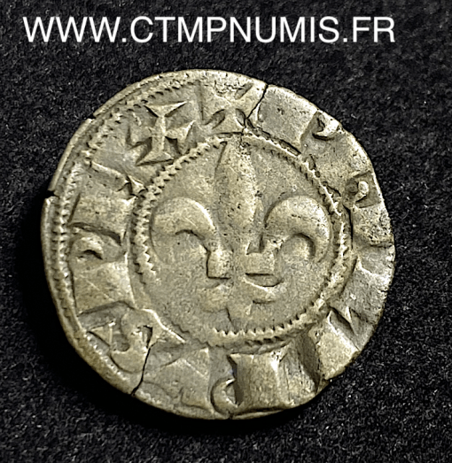 ,ROYALE,,PHILIPPE,III,DENIER,ARGENT,TOULOUSE,