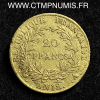 ,20,FRANCS,OR,NAPOLEON,AN,12,A,PARIS,