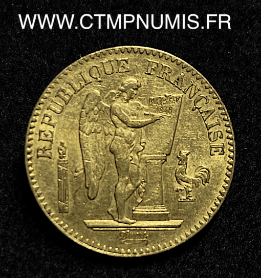 ,20,FRANCS,OR,GENIE,II°,REPUBLIQUE,1848,PARIS,