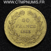 ,40,FRANCS,OR,LOUIS,PHILIPPE,I°,1833,A,PARIS,