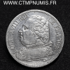 ,5,FRANCS,ARGENT,LOUIS,XVIII,1814,M,TOULOUSE,