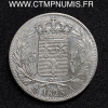 ,5,FRANCS,ARGENT,LOUIS,XVIII,1823,A,PARIS,