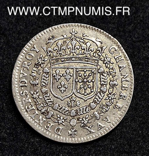 ,JETON,ARGENT,CHAMBRES,AUX,DENIERS,1659,