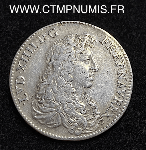 ,JETON,ARGENT,LOUIS,XIV,RESERVOIR,EAU,1666,