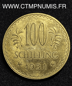 ,MONNAIE,AUTRICHE,100,SCHILLING,OR,1931,