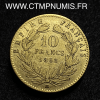 ,10,FRANCS,OR,NAPOLEON,III,1868,STRASBOURG,