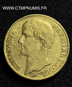 ,40,FRANCS,OR,BONAPARTE,CONSUL,AN,12,PARIS,