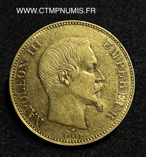 ,100,FRANCS,OR,NAPOLEON,III,1857,PARIS,