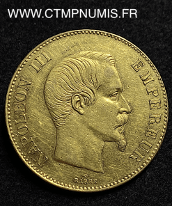 ,100,FRANCS,OR,NAPOLEON,III,1858,PARIS,