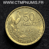 ,MONNAIE,50,FRANCS,GEORGES,GUIRAUD,1954,B,