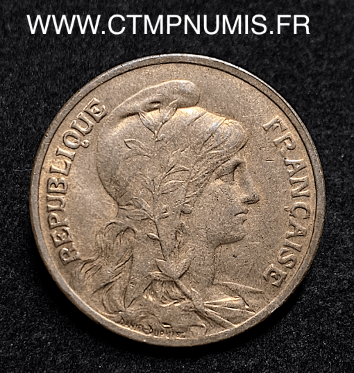 ,MONNAIE,10,CENTIMES,DANIEL,DUPUIS,1912,