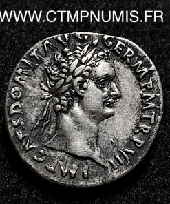 ,DOMITIEN,DENIER,ARGENT,MINERVE,ROME,