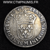 ,LOUIS,XIV,1/4 ECU,ARGENT,1647,M,TOULOUSE,