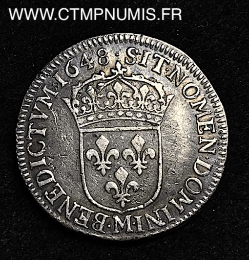 ,ROYALE,LOUIS,XIV,1/4,ECU,1848,M,TOULOUSE,