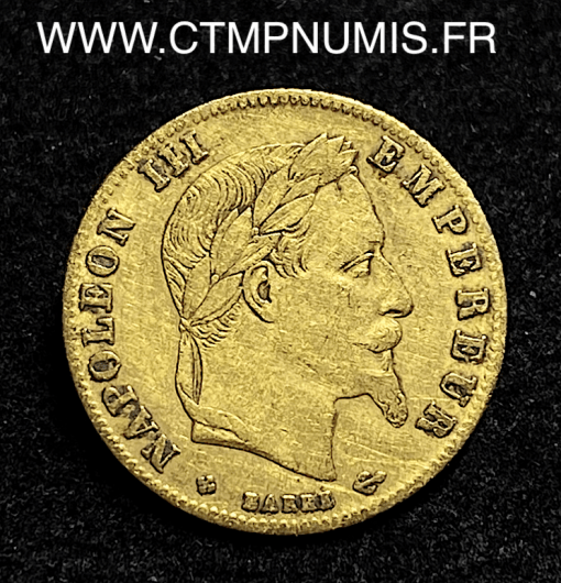 ,5,FRANCS,OR,NAPOLEON,III,1867,STRASBOURG,