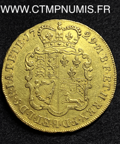 ,GRANDE,BRETAGNE,GEORGES,II,1729,5,GUINEE,OR,